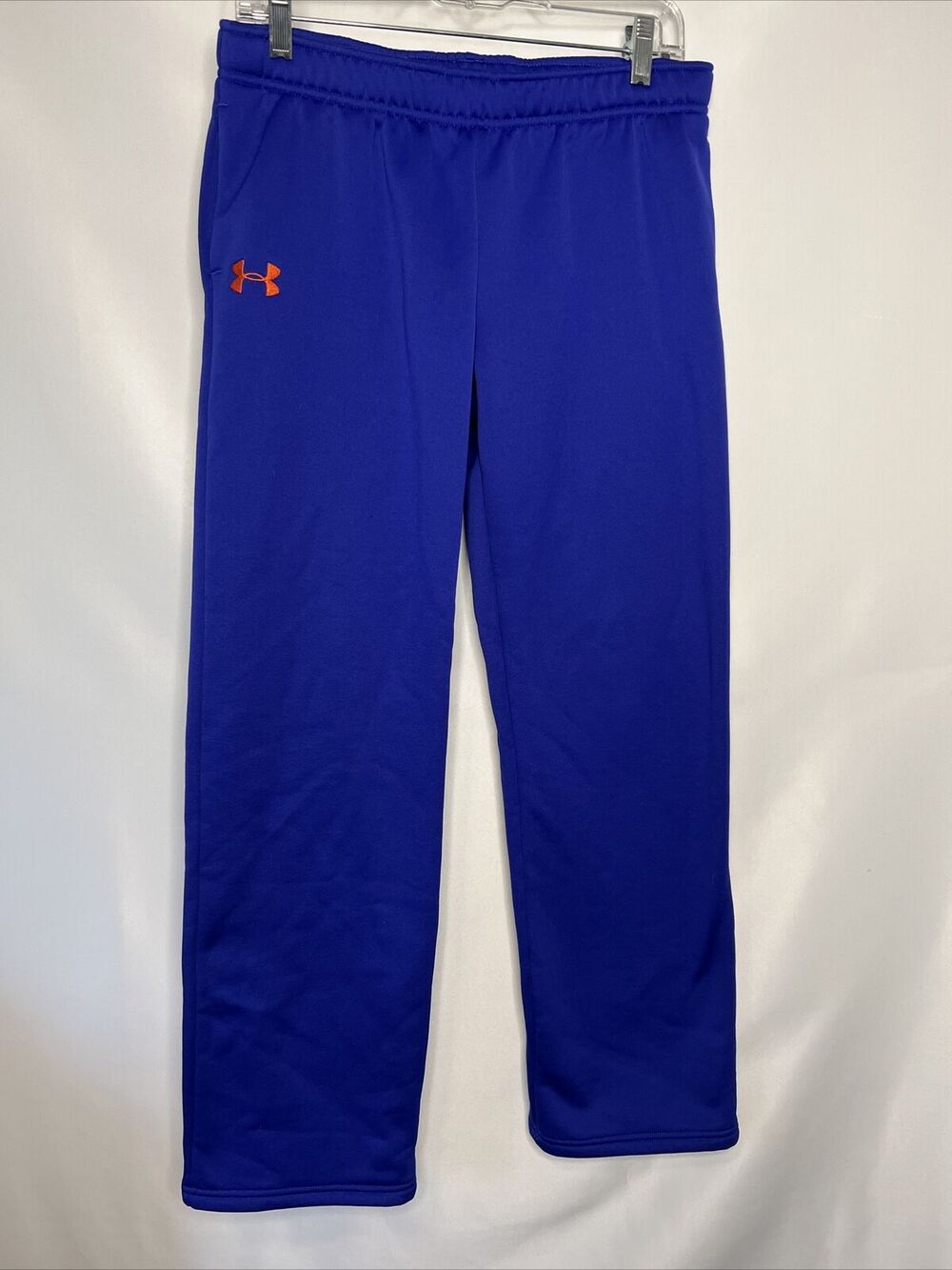 Under Armour Sweatpants Youth Boys Size XL Blue Loose Activewear